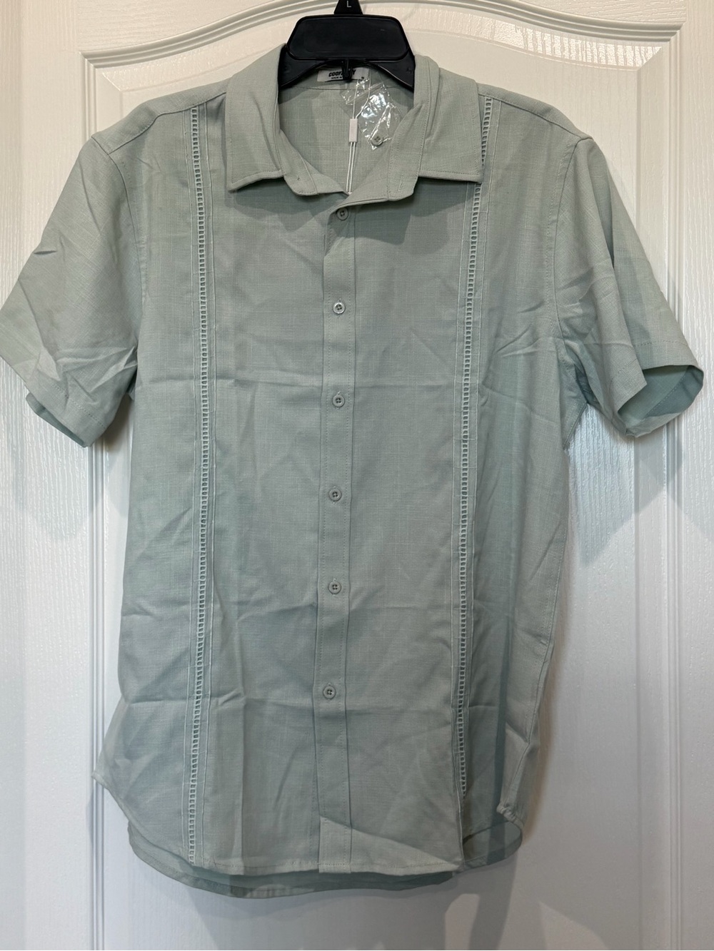 NWT Men’s Cuban Guayabera Shirt